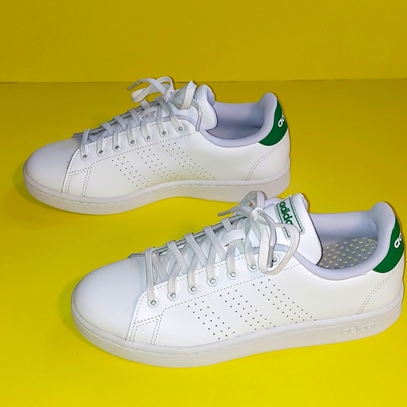 adidas Other - Adidas Advantage Green and White. Unisex sizing  men's size 8.5 women's size 10